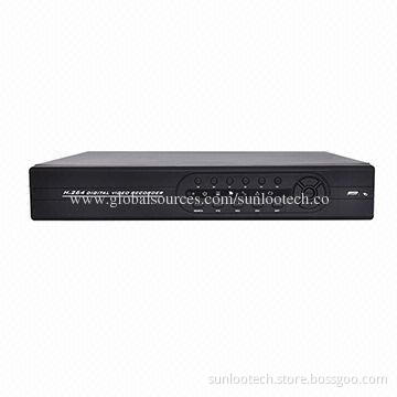 CCTV DVR, supports 4CH full D1 recording and P2P